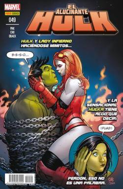 Portada Alucinante Hulk Nº49 (Numero 4 Nueva Etapa Despues De Secret Wars)