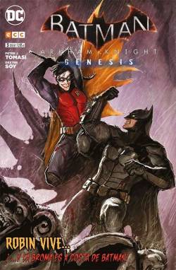 Portada Batman: Arkham Knight Genesis Nº3 (3 De 6)