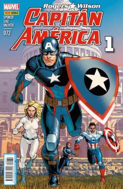 Portada Rogers Y Wilson: Capitan America Nº01 / 72 (Volumen 8)