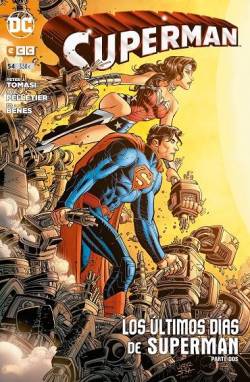 Portada Superman Nº54 (Dc Nuevo Universo)