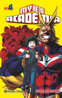 Portada My Hero Academia Nº01