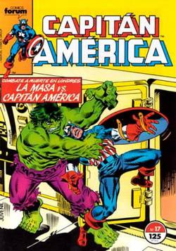 Portada Capitan America Vol I # 17