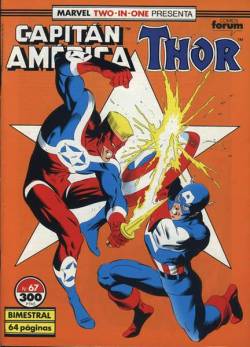 Portada Capitan America Vol I # 67