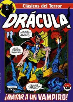 Portada Clasicos Del Terror Dracula # 04