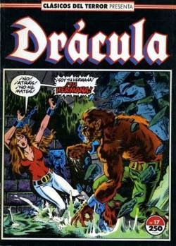 Portada Clasicos Del Terror Dracula # 17
