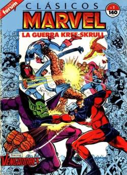 Portada Clasicos Marvel # 01 Los Vengadores