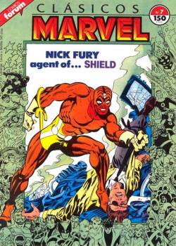 Portada Clasicos Marvel # 07 Nick Furia