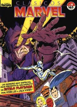 Portada Clasicos Marvel # 18 Los 4 Fantasticos