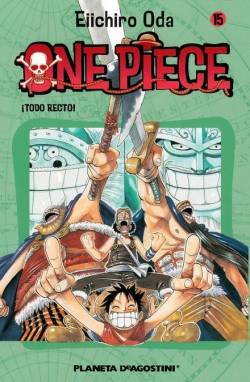 Portada One Piece Nº15: ¡Todo Recto!