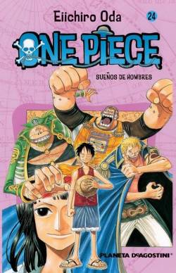 Portada One Piece Nº24: Sueños De Hombres