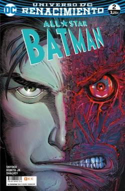 Portada All Star Batman Nº02 (Universo Dc Renacimiento)