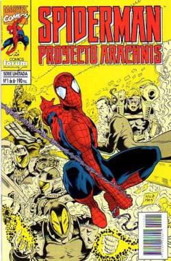 Portada Spiderman Proyecto Arachnis # 01
