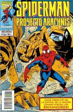 Portada Spiderman Proyecto Arachnis # 02
