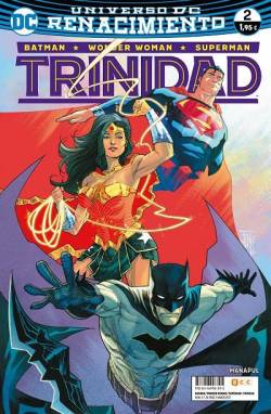 Portada Trinidad (Batman / Wonder Woman / Superman): Nº02 (Universo Dc Renacimiento)