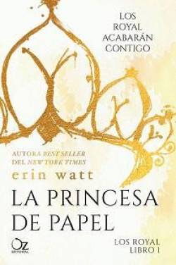 Portada Princesa De Papel, La (Los Royal Vol.1)