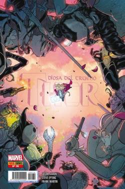 Portada Thor: Diosa Del Trueno: Vol-5 Nº70 (Numero 13 Nueva Etapa Despues De Secret Wars)