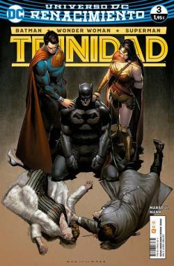 Portada Trinidad (Batman / Wonder Woman / Superman): Nº03 (Universo Dc Renacimiento)
