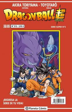 Portada Dragon Ball Super Nº02 (Serie Roja Nº213)