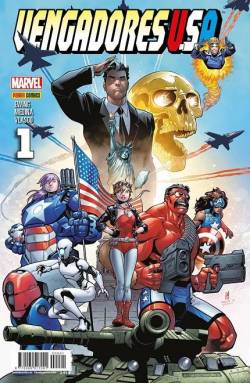 Portada Vengadores Usa Nº01 (Portada Normal)