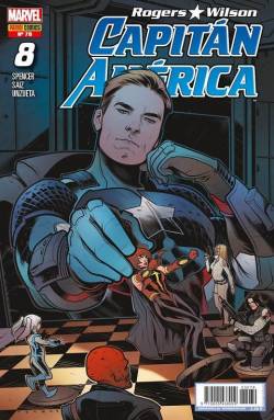 Portada Rogers Y Wilson: Capitan America Nº08 / 79 (Volumen 8)