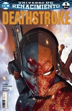Portada Deathstroke Nº01 (Universo Dc Renacimiento)