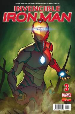 Portada Invencible Iron Man Nº03 / 78 (Volumen 2 Despues De Civil War Ii)