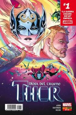 Portada Thor: Diosa Del Trueno: Vol-5 Nº72 (Numero 15 Nueva Etapa Despues De Secret Wars)