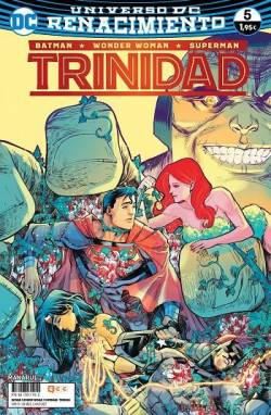 Portada Trinidad (Batman / Wonder Woman / Superman): Nº05 (Universo Dc Renacimiento)