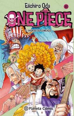 Portada One Piece Nº80: El Anuncio Del Comienzo
