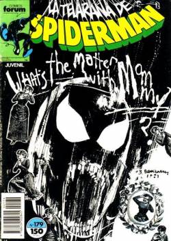 Portada Spiderman Vol I # 179