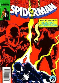 Portada Spiderman Vol I # 183