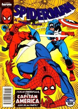 Portada Spiderman Vol I # 186
