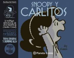 Portada Biblioteca Grandes Del Comic: Snoopy Y Carlitos Nº19 1987-1988