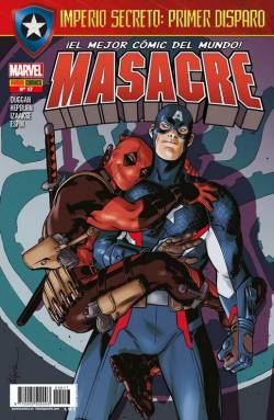 Portada Masacre (Deadpool) Nº17 (Imperio Secreto Primer Disparo)