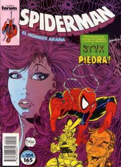 Portada Spiderman Vol I # 204