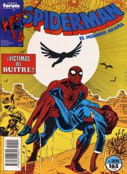Portada Spiderman Vol I # 205