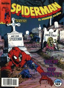 Portada Spiderman Vol I # 214