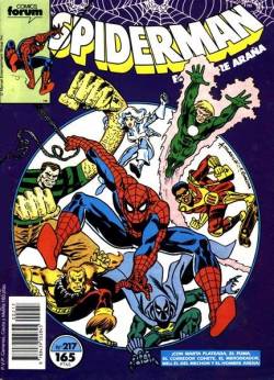 Portada Spiderman Vol I # 217