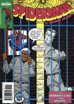 Portada Spiderman Vol I # 221