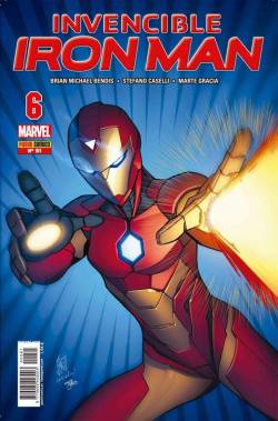 Portada Invencible Iron Man Nº06 / 81 (Volumen 2 Despues De Civil War Ii)