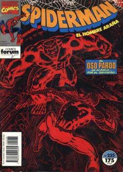 Portada Spiderman Vol I # 235