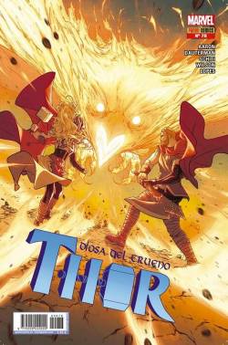 Portada Thor: Diosa Del Trueno: Vol-5 Nº76 (Numero 19 Nueva Etapa Despues De Secret Wars)