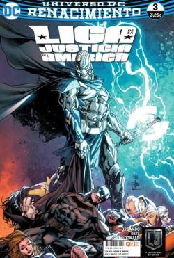 Portada Liga De La Justicia De America Nº03 (Universo Dc Renacimiento)