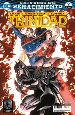 Portada Trinidad (Batman / Wonder Woman / Superman): Nº09 (Universo Dc Renacimiento)