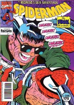 Portada Spiderman Vol I # 258