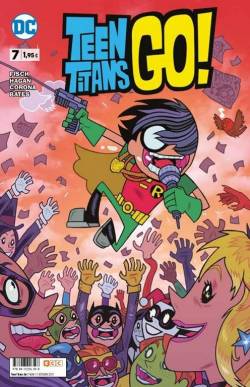 Portada Teen Titans Go! Nº07