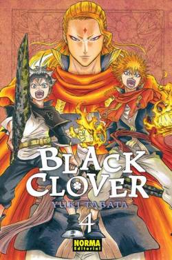 Portada Black Clover Nº04