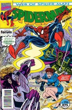 Portada Spiderman Vol I # 296