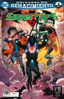 Portada Superhijos Nº04 (Universo Dc Renacimiento)