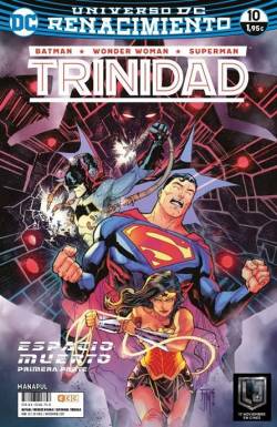 Portada Trinidad (Batman / Wonder Woman / Superman): Nº10 (Universo Dc Renacimiento)